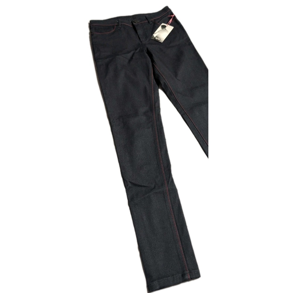 Rapha Womens Cycling Jeans W28 L29 Dark Wash Stretch‎ Reflective Commuter - Picture 9 of 10